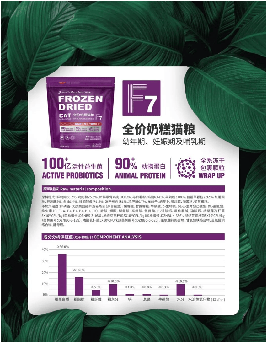 食品品牌上新不断上心永远CQ9电子登录豆子熊宠物(图9)